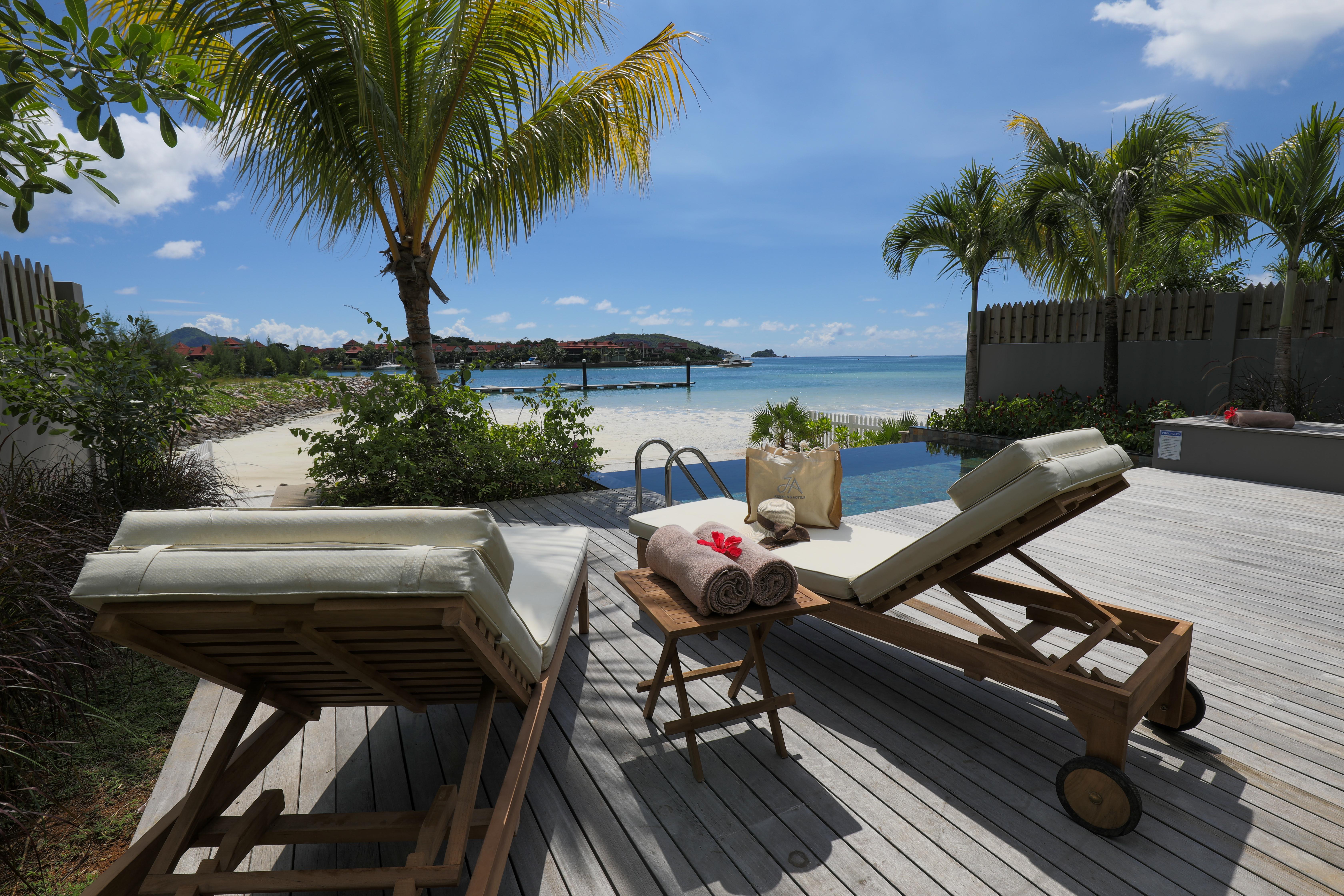 Ja Enchanted Waterfront Seychelles جزيرة عدن المظهر الخارجي الصورة